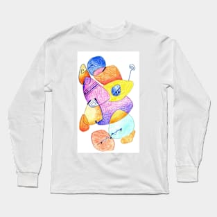 afternoon abstract Long Sleeve T-Shirt